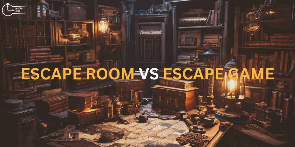escape room vs escape game